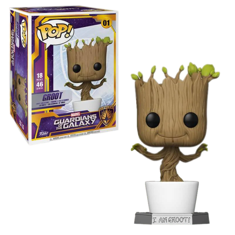 Funko Pop! Guardians of the Galaxy - Groot 18" #01