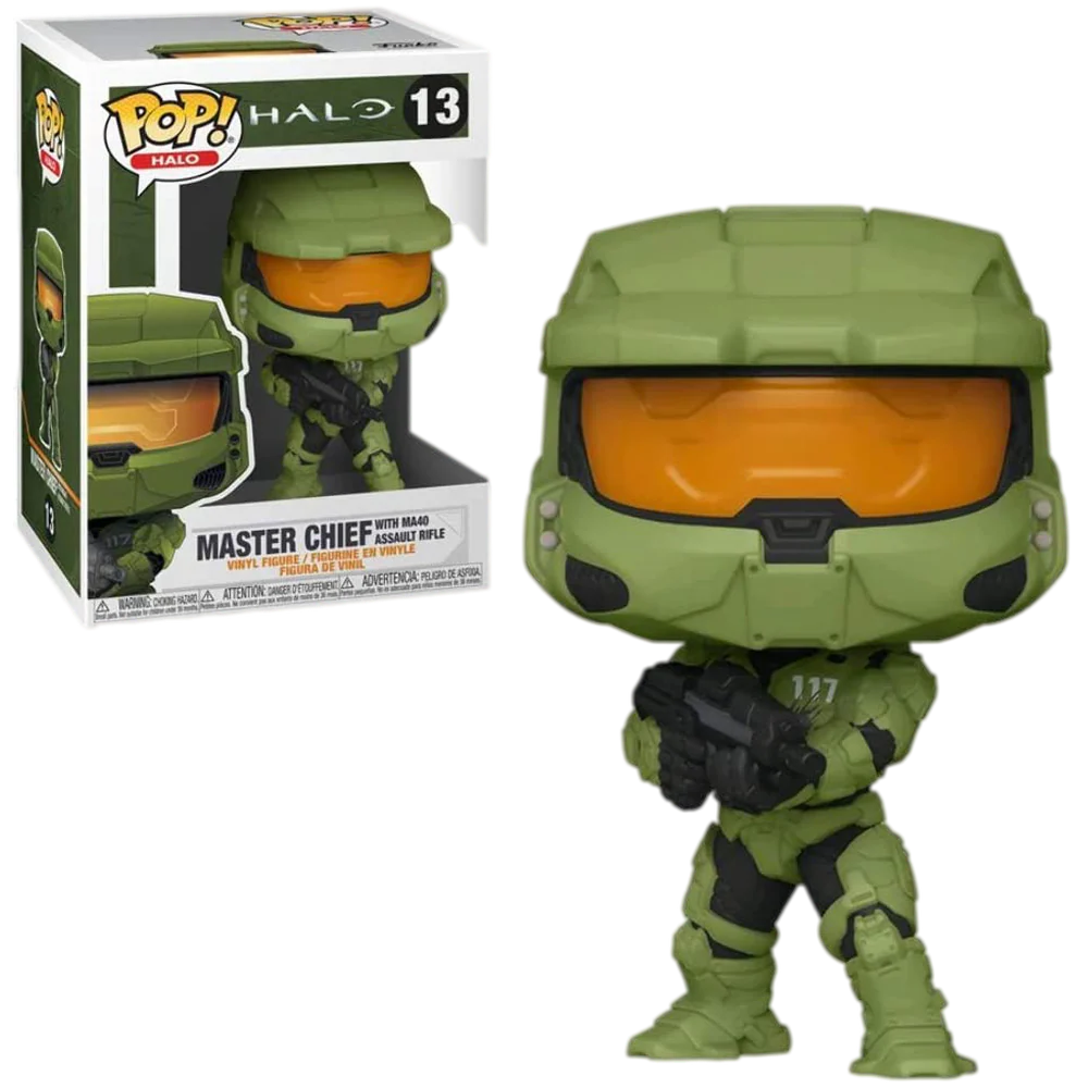 Funko Pop! Halo - Master Chief with MA40 Assault Rifle #13