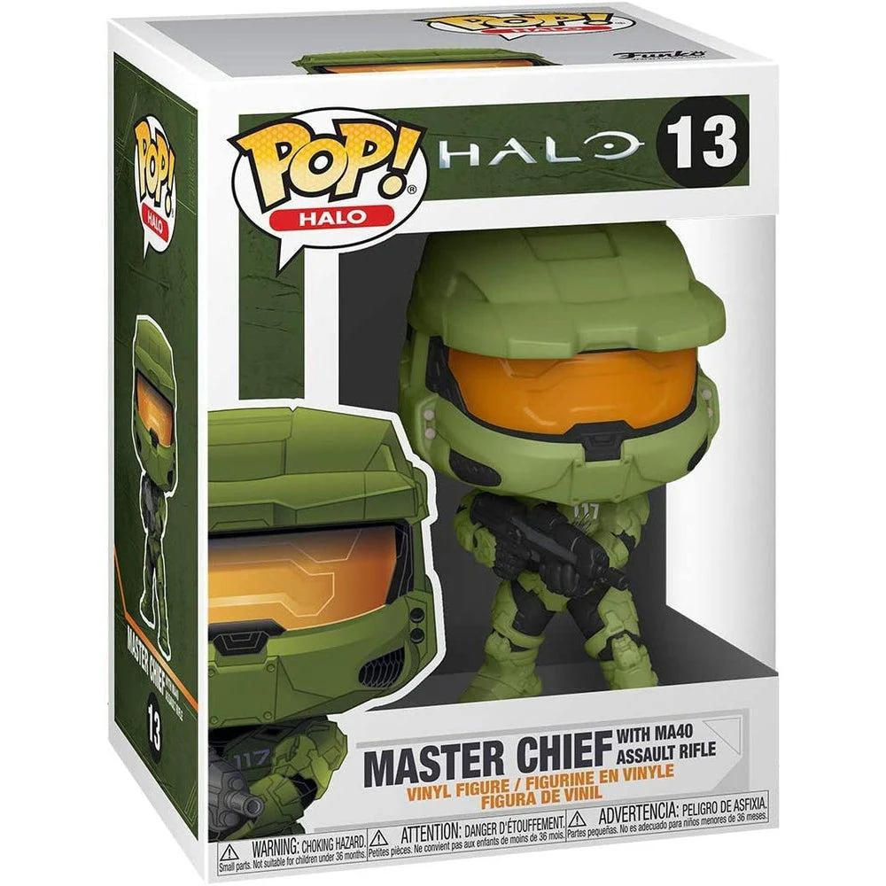 Funko Pop! Halo - Master Chief with MA40 Assault Rifle #13 - Image 3