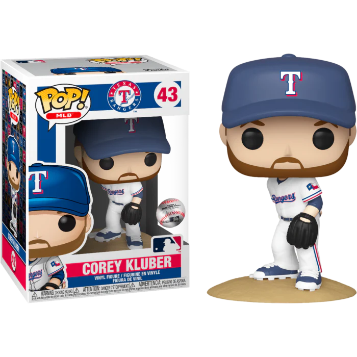 Funko Pop 43 - MLB - Texas Rangers - Corey Kluber