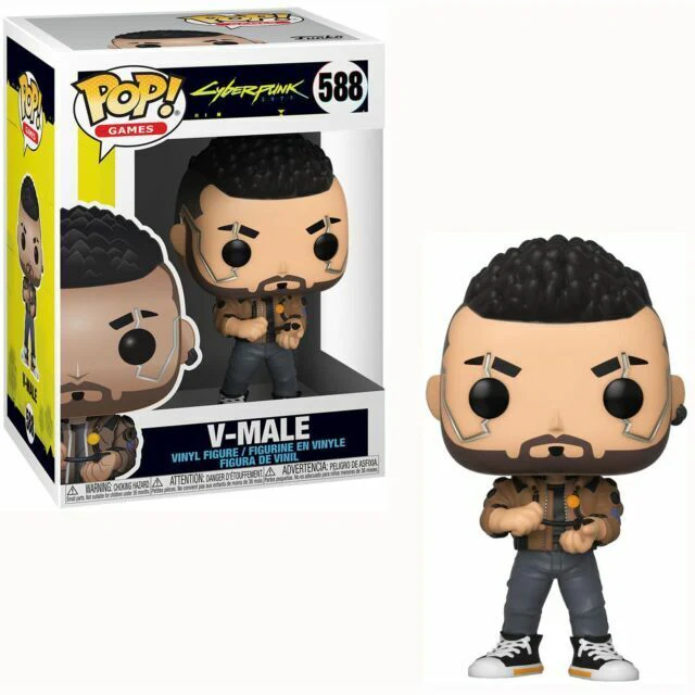 Funko Pop! Cyberpunk 2077 - V-Male #588 - Image 2