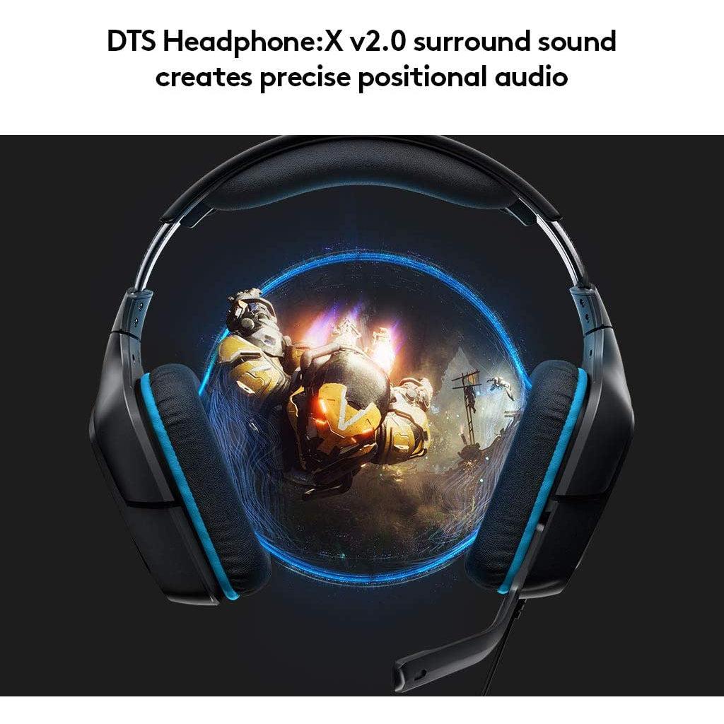 Logitech G432 Wired Gaming Headset, 7.1 Surround Sound (New) - Image 3