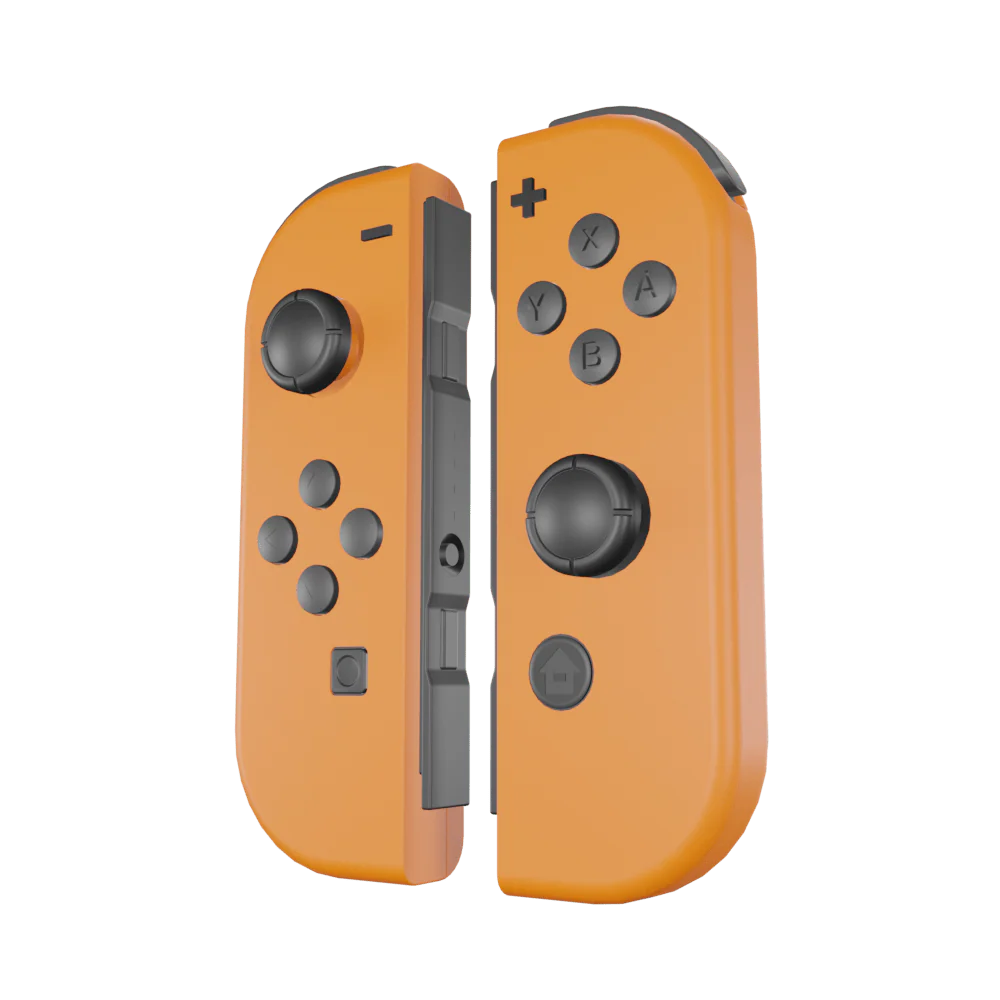 Nintendo Switch Custom Controller - Orange Edition - Image 2