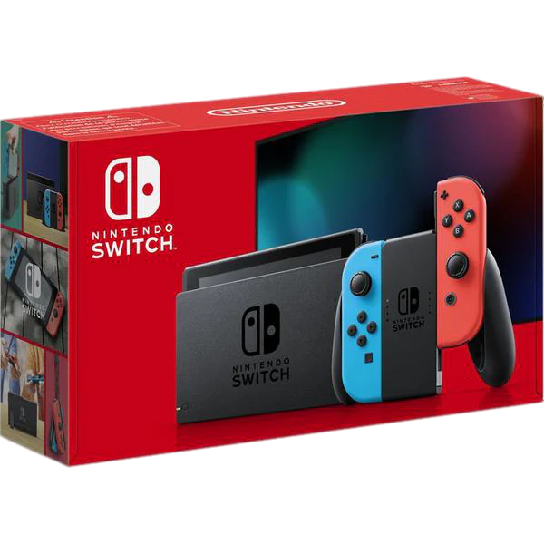 Nintendo Switch Console - Neon Blue/Neon Red - Refurbished Pristine