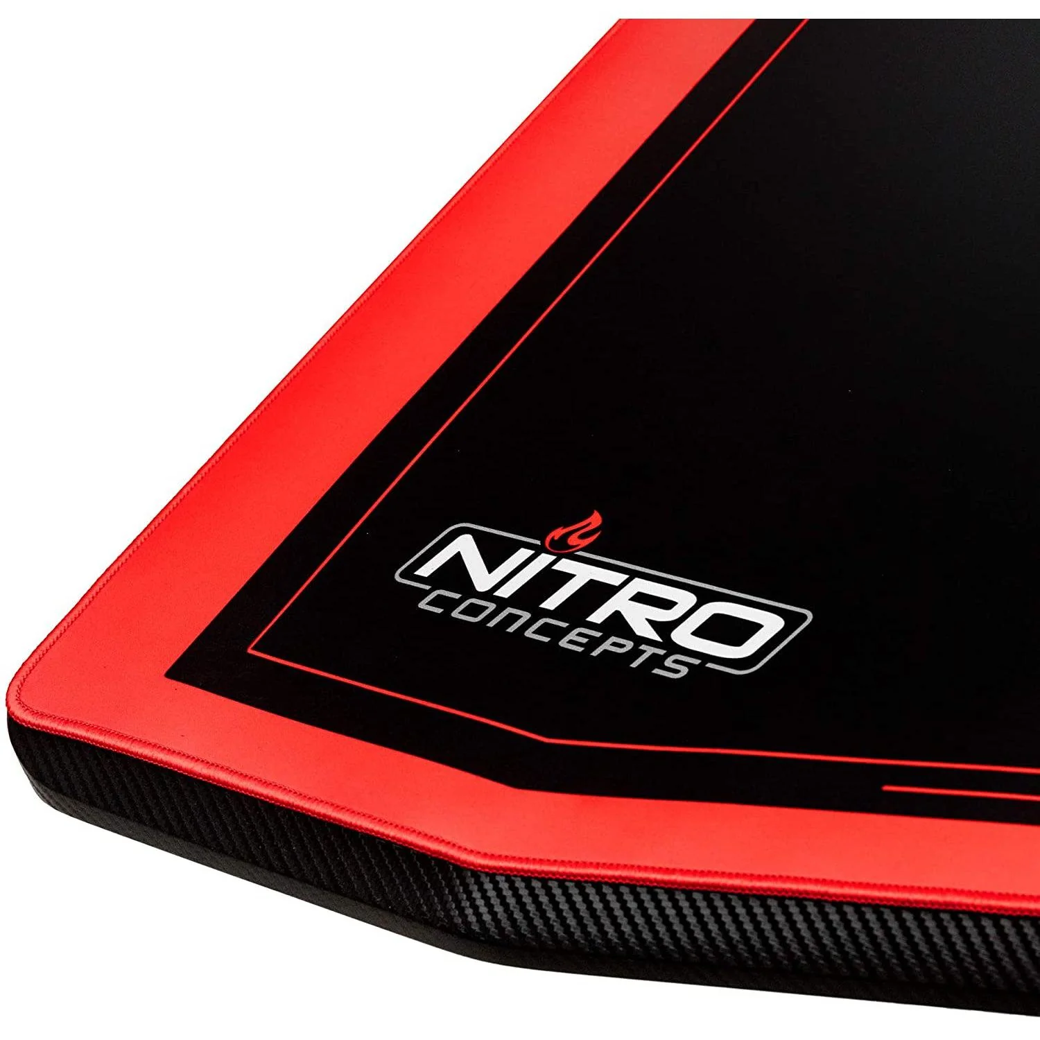 Nitro Concepts D16E Electric Adjustable Sit or Stand Gaming Desk in Carbon Red - Image 6
