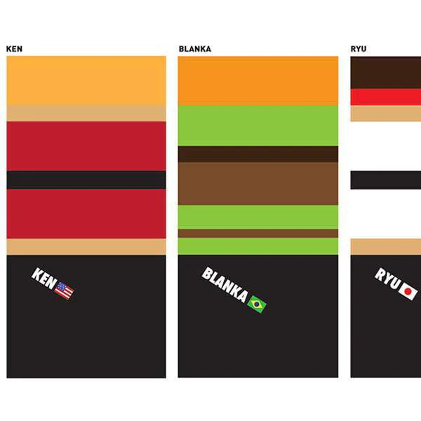 Numskull Street Fighter Socks - 3 Pairs - Image 4