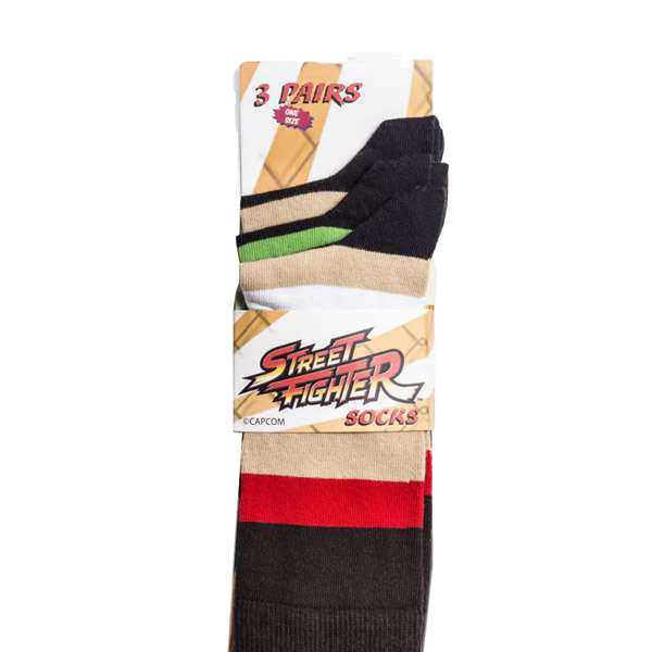 Numskull Street Fighter Socks - 3 Pairs - Image 5