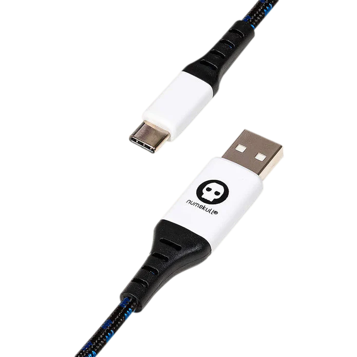 Numskull USB Type-C Nylon Braided Charging Cable 4m - Refurbished Excellent