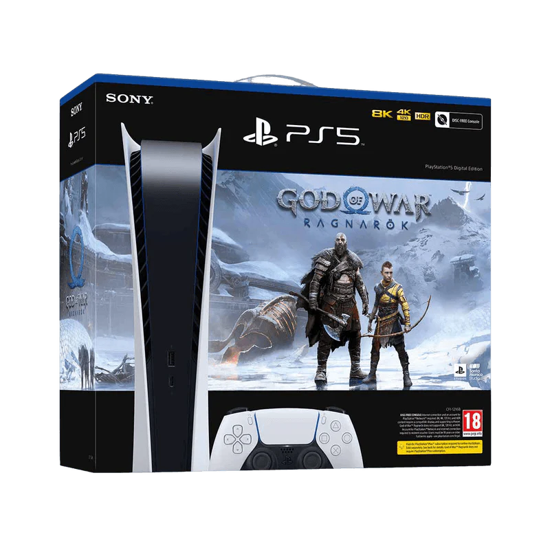PlayStation 5 Digital Console – God of War Ragnarök Bundle