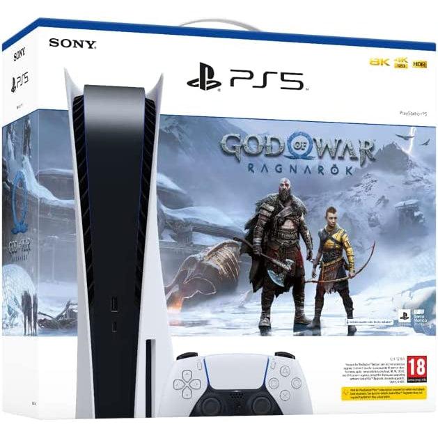 PlayStation 5 Disc Console – God of War Ragnarök Bundle