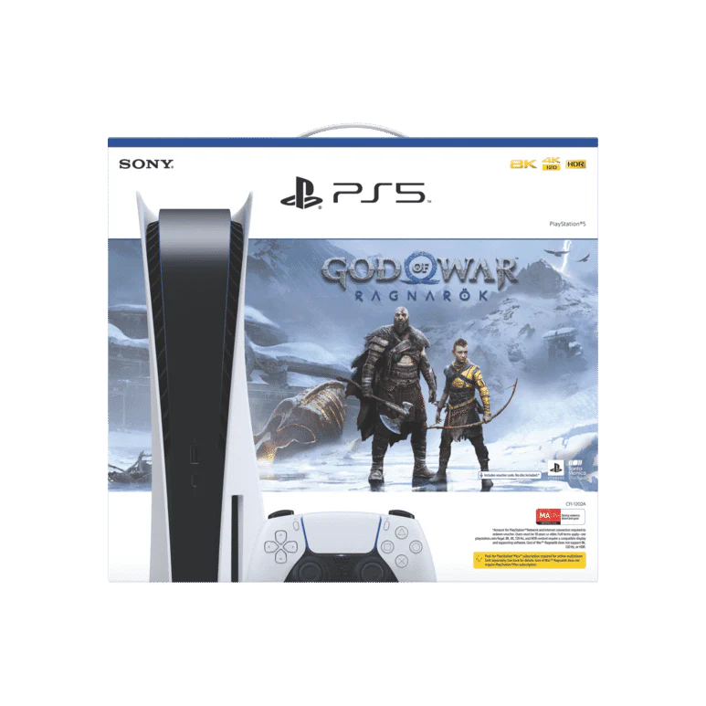 PlayStation 5 Disc Console – God of War Ragnarök & Hogwarts Legacy Bundle - Image 2