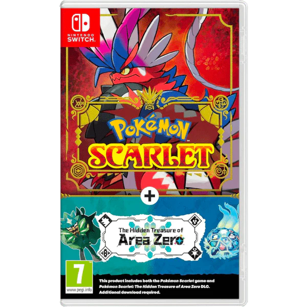 Pokemon Scarlet + The Hidden Treasure of Area Zero DLC