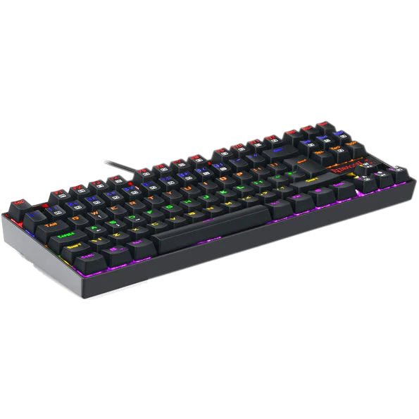 Redragon K552 60% Mechanical Gaming Keyboard LED Rainbow Backlit with Red Switches, Black - Image 7