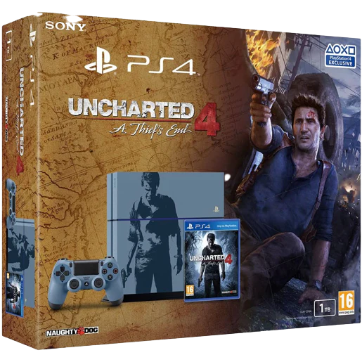 Sony PlayStation 4 - 1TB - Uncharted 4: A Thief's End Special Edition Console