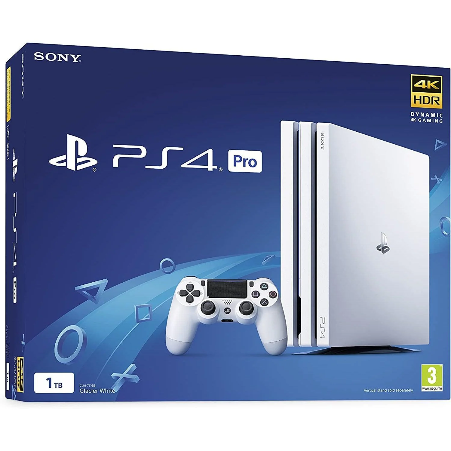 Sony PlayStation 4 Pro 1TB White (PS4) - Refurbished Excellent