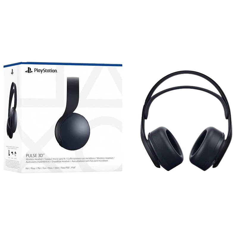 Sony Pulse 3D Wireless Gaming Headset for PS4 & PS5, Midnight Black - Image 5