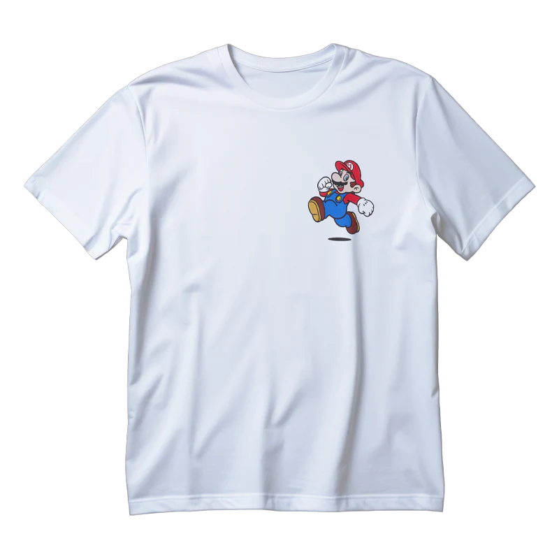 Super Mario Boys T-Shirt - White