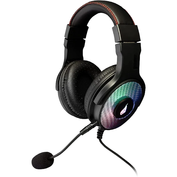 Surefire Harrier 360 Surround Sound USB Gaming Headset - Black / RGB