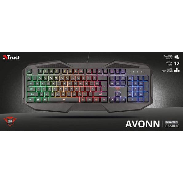 Trust Avonn GXT 830 Gaming Keyboard, Black - Image 6