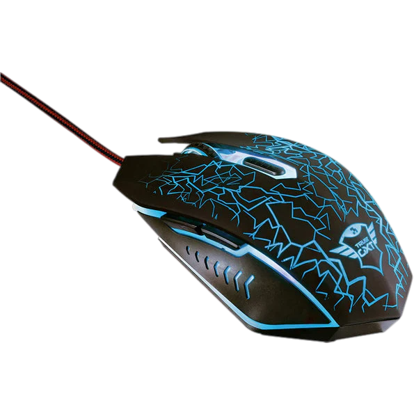 Trust GXT 105 Izza Wired Gaming Mouse, Black - Image 4