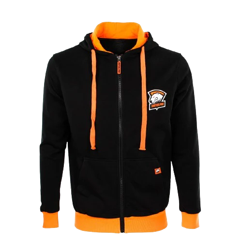 Virtus Pro Player Zipped Hoodie - Black/Orange