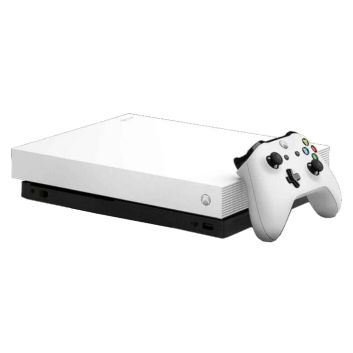 Xbox One X Console, White (1TB)