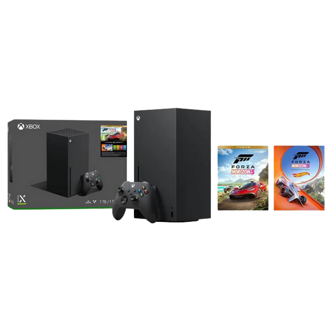 Xbox Series X Console & Forza Horizon 5 Premium Edition Bundle